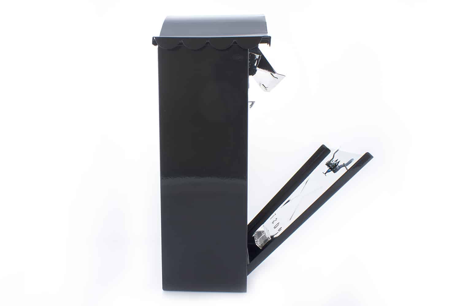 Classic MB01 Steel Post Box - Black 6 Classic MB01 Steel Post Box