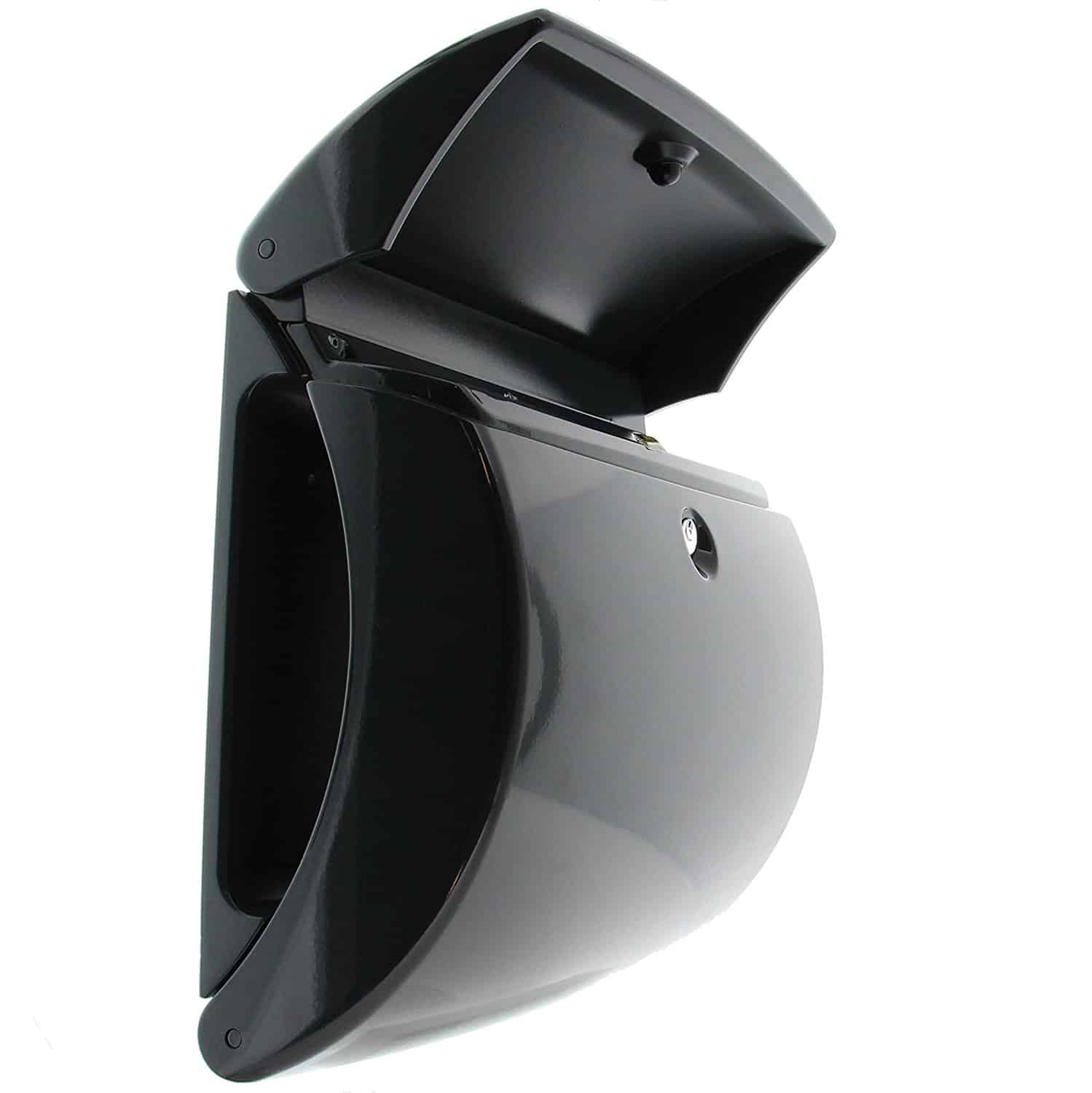 Piano Plastic Post Box - Granite Grey 3 Piano Plastic Post Box - Granite Grey - Image 3