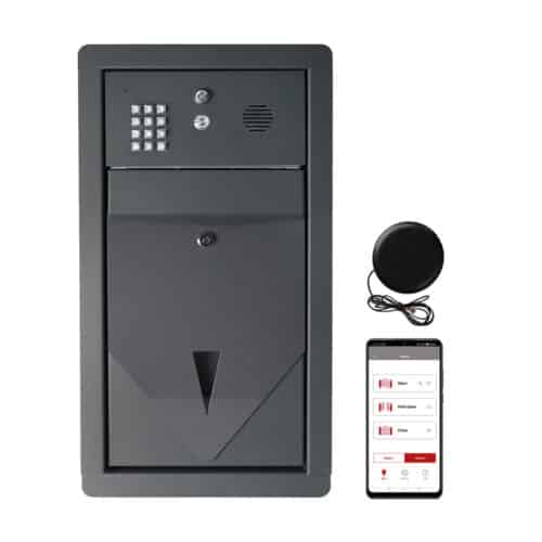 Prime7-LFAK-EU Flush Wall Mounted Post Box With Fully Integrated Access Control & Intercom (With Keypad) - Anthracite Grey 16